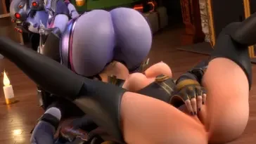 Overwatch – Tracer and Widowmaker Rule34 Hentai